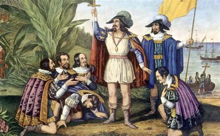 Who first discovered colombia?