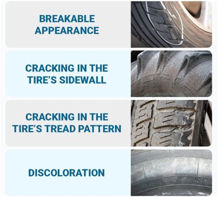 Why do michelin tires dry rot?